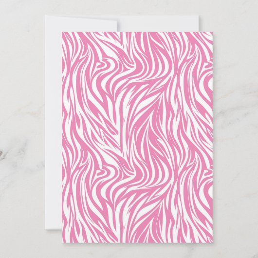 ピモダンッミニマルク白30歳の誕生日 招待状 (裏面)