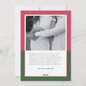 ピモダンッ名門私立校風のクと緑メリーと明るい写真 シーズンカード (裏面)