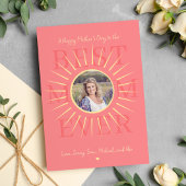 ピモダンッ最高のクの母の日のピンクのカード