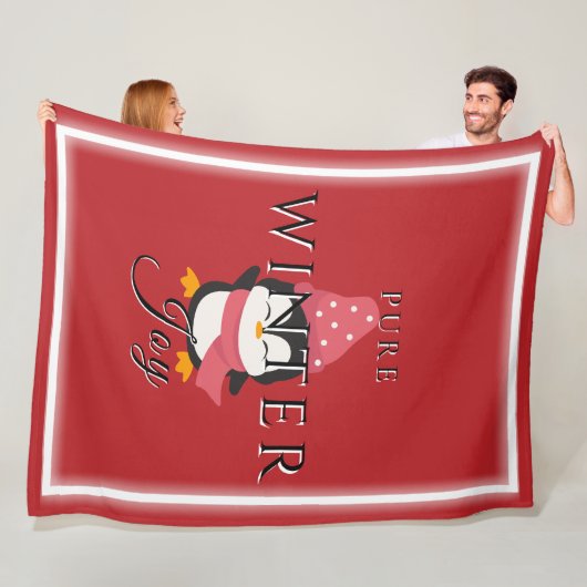 ピュアウィンタージョイw/ペンギンフリースブランケット フリースブランケット (インサイチュ)