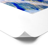 ピュアウォーター走深いアート ポスター (角)