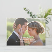 ピュアエレガンス結婚サンキューカード サンキューカード (スタンド正面)