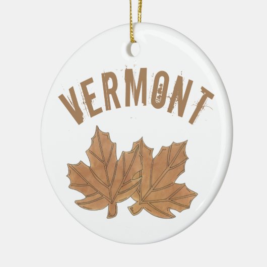 ピュアオーガニックメープルシュガーキャンディバーモントVTグルメ セラミックオーナメント (左)