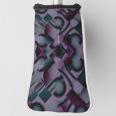 ピュアカラーゴルフパターカバー ゴルフヘッドカバー (回転90)