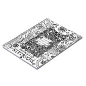 ピュアシーインクイラストレーション引用文バイニーチェ ノートブック (左側)