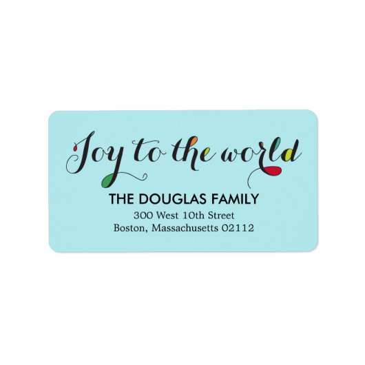 ピュアジョイ住所 シール (正面)