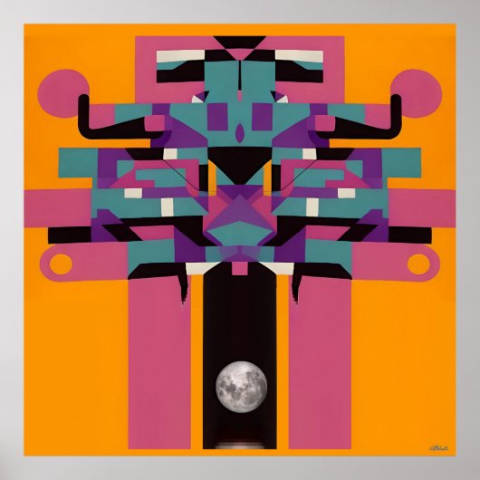 ピュアデムレ – Ken Gage Surreal Art ポスター (正面)