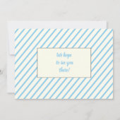 ピュアパピー🐶ドッグテーマファーストバースデーパーティー写真 招待状 (裏面)