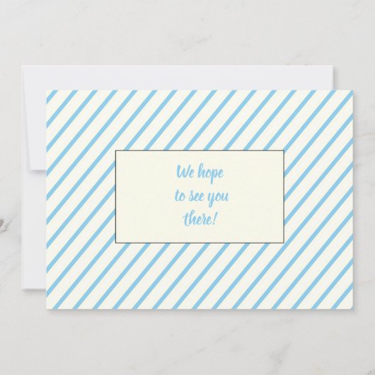 ピュアパピー🐶ドッグテーマファーストバースデーパーティー写真 招待状 (裏面)