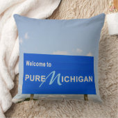 ピュアミシガンウェルカムサイン クッション (ブランケット)