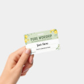 ピュア崇拝2025年大会 | JW名 バッジ (手持ち)