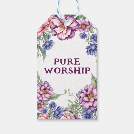 ピュア崇拝2025年大会 | JW ギフトタグ (正面)