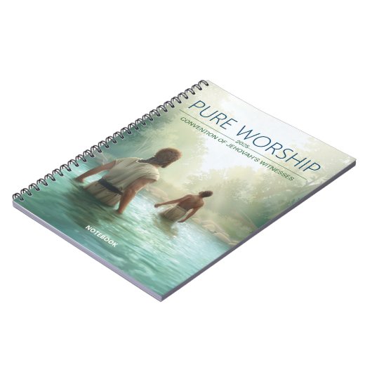 ピュア礼拝2025年大会JWカスタム ノートブック (左側)
