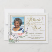 ピュア・オブ・ハート葬儀サンキューカード サンキューカード (正面)