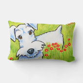 ピュア・シュナウザー ランバークッション (裏面)