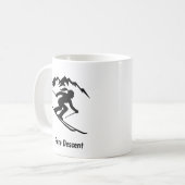 "ピュア・ディセント" コーヒーマグカップ (正面左)