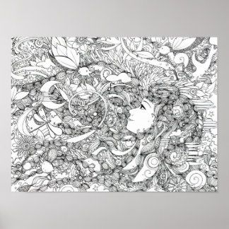 ピュア – ポスタープリント ポスター