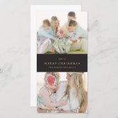 ピュア | 休日のフォトカード シーズンカード (正面/裏面)