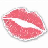 ピュッカーアップリップビニル シール (正面)