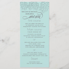 ピュリスト青いエンボスロマンチックなサンゴの書 メニュー