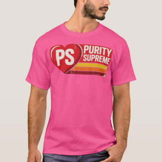 ピュリティ・スプリーム・レトロ80年代 Tシャツ