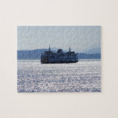 ピュージェットサウンドのフェリー ジグソーパズル (横)