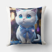 ピューリーコージー – かわいい猫装飾用クッション クッション (裏面)