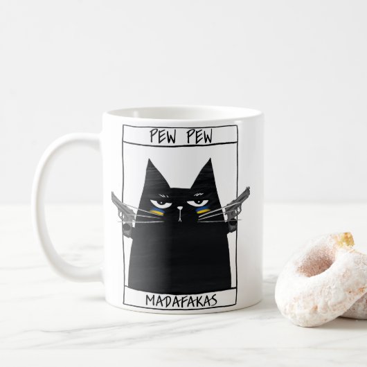 ピュー・マダファカス コーヒーマグカップ (ドーナツ)