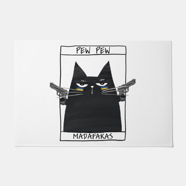 ピュー・マダファカス ドアマット (正面)