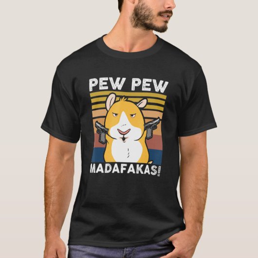 ピュー・マダファカス・ハムスター Tシャツ (正面)
