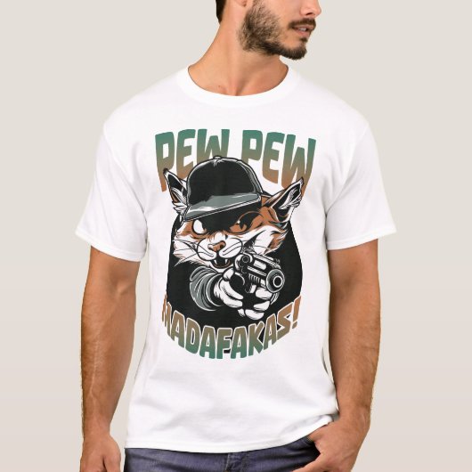 ピュー・マダファカス Tシャツ (正面)