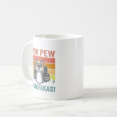 ピュー・マダファカスTシャツ コーヒーマグカップ (正面左)