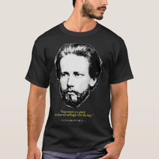 ピョートルイリッヒッチチャイコフスキー引用文 Tシャツ