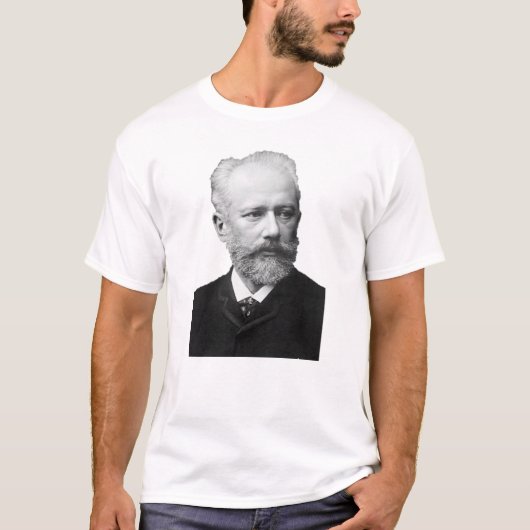 ピョートルイリヒ・チャイコフスキー Tシャツ (正面)
