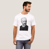 ピョートルイリヒ・チャイコフスキー Tシャツ (正面フル)