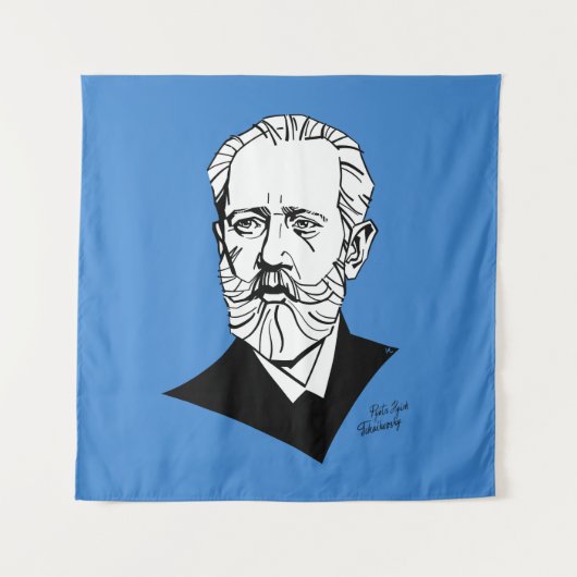 ピョートルチャイコフスキー タペストリー (正面)