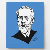 ピョートルチャイコフスキー フォトプラーク (正面)