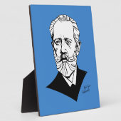 ピョートルチャイコフスキー フォトプラーク (側面)