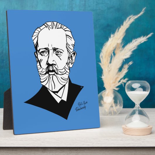 ピョートルチャイコフスキー フォトプラーク (側面)