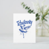 ピョートル・イリッチ・チャイコフスキーSWAN LAKE ポストカード (スタンド正面)