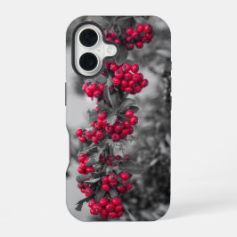 ピラカンサの実のスマホケース iPhone 16ケース