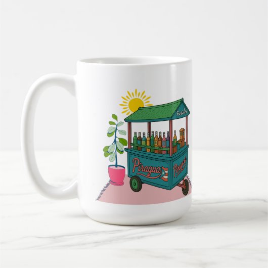 ピラグア プエルトリコ Tシャツ コーヒーマグカップ (左)