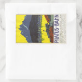 ピラタスバーン長方形シール 長方形シール (バッグ)