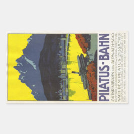 ピラタスバーン長方形シール 長方形シール