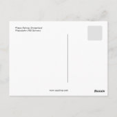 ピラタス最先端山棚鉄道 ポストカード (裏面)