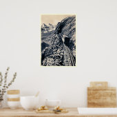 ピラタス最強鉄架山鉄道 ポスター (キッチン)