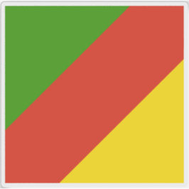 ピラチニ共和国国旗 シール