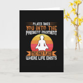 ピラツがあなたを人生のある場所に連れて行く カード (黄色い花)