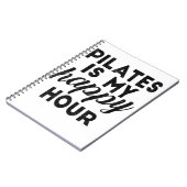 ピラツは私の幸せな時間だ ノートブック (左側)