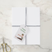 ピラツクリスマスギフトラベルスパインストレッチ ギフトタグ (より糸付き)